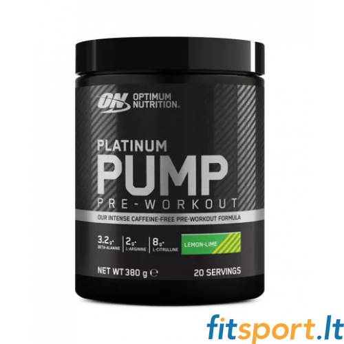 Optimum Nutrition Platinum Pump Pre-Workout 380 g. 